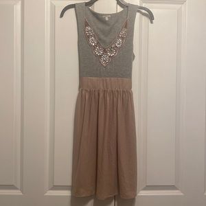 Charlotte Russe Scoop Neck Flowy Junior's Dress